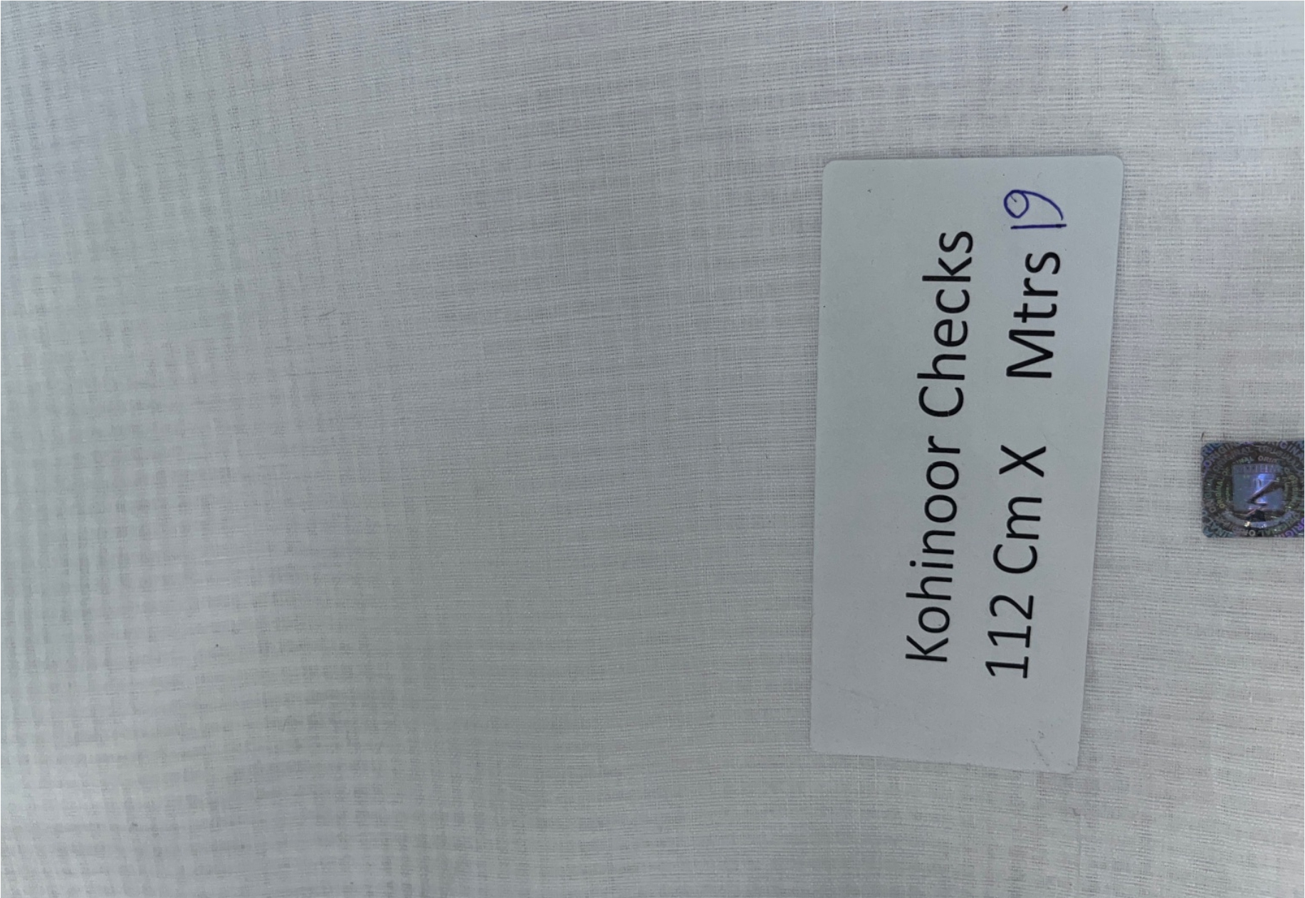 Kohinoor Checks 01
